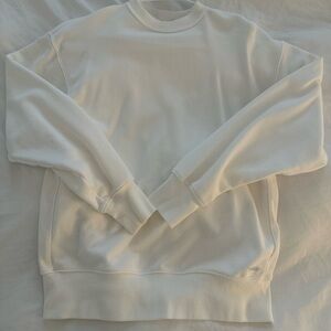 Aritzia White Sweatshirt
